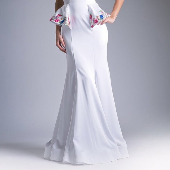 Strapless Sweetheart Neck Mermaid Dress CdA5010 - Picture 4 of 5